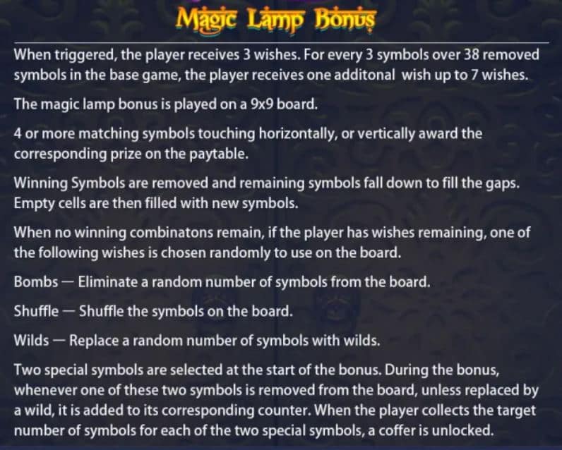 Magic Lamp Bonus เกมสล็อต Scheherazade ค่าย Joker Gaming